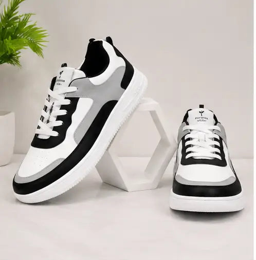 Men's Casual Slip-On Shoes – Stylish Lightweight Mesh Sneakers with PVC Sole for Daily & Outdoor Wear