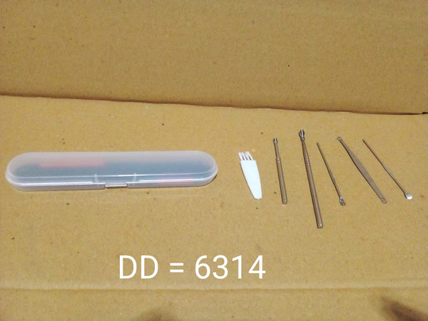 The XcelSafe Earwax Removal Kit, a complete set for personal ear hygiene.