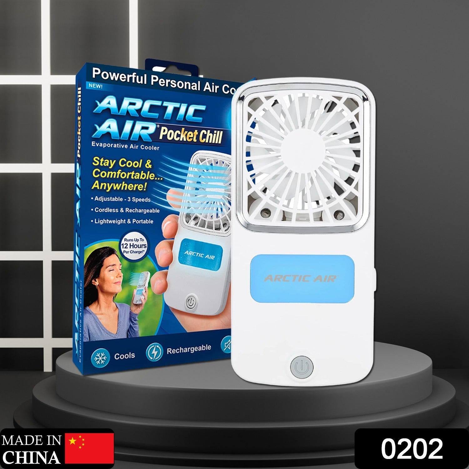 Portable Personal Air Cooler – Cordless & USB Rechargeable | Voltronic Secondary image
