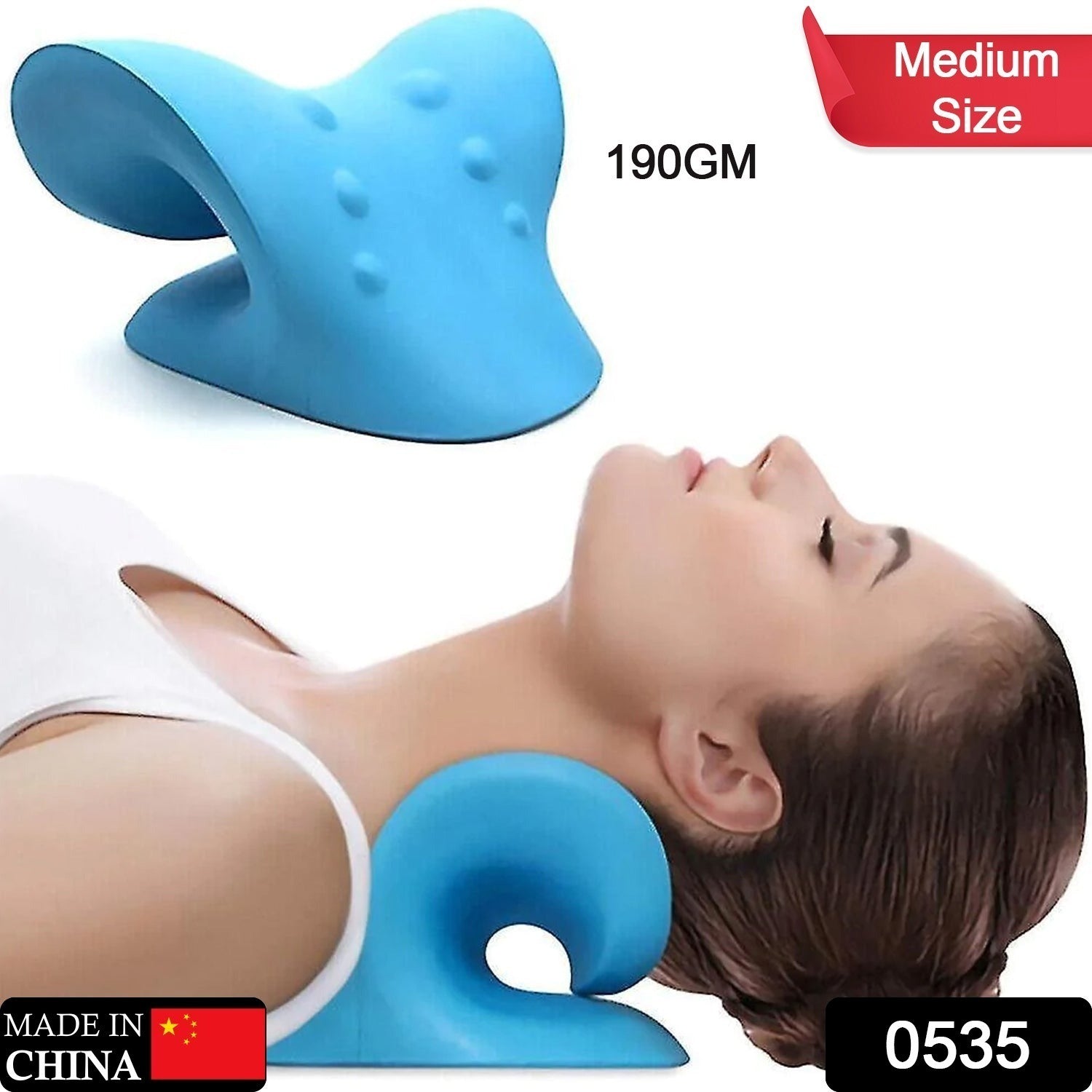 Neck Relaxer Pillow – Cervical Support for Pain Relief | Indo Glow Secondary image