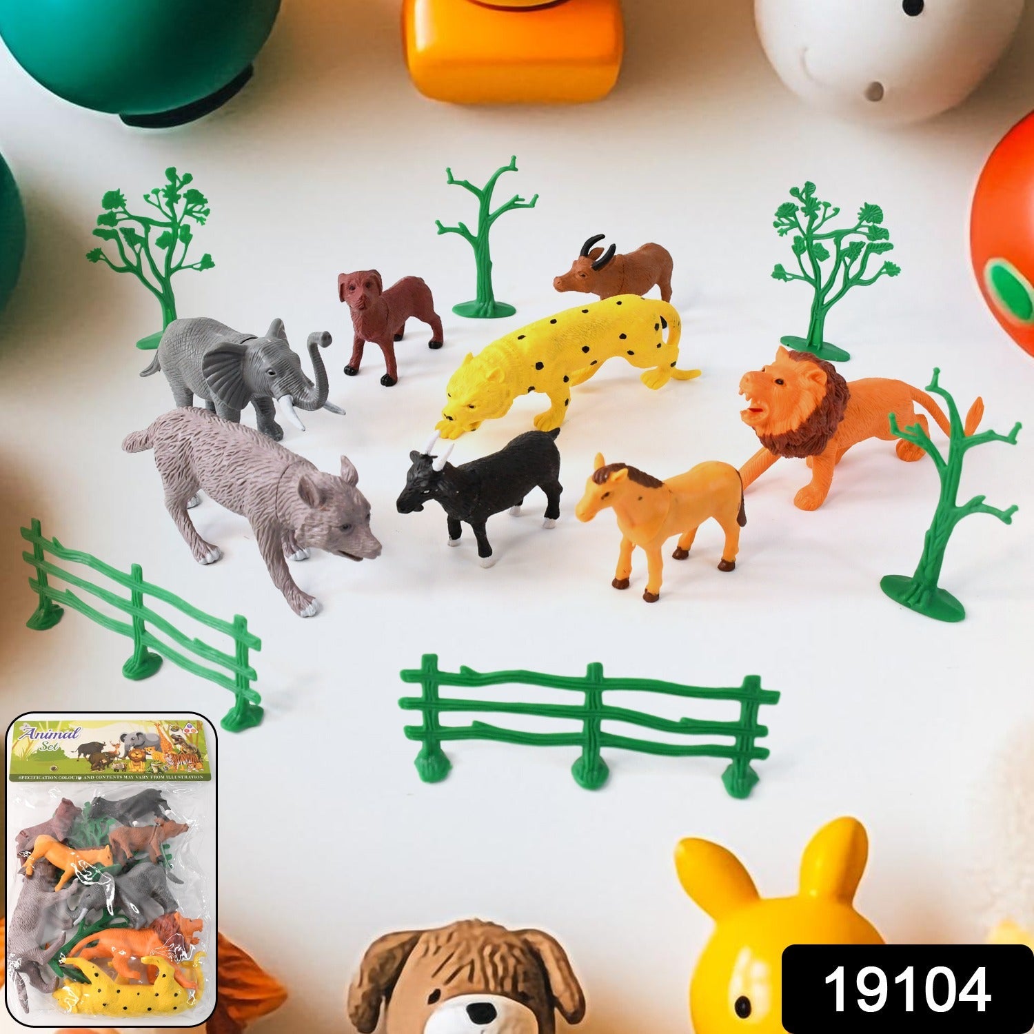 Animal Kingdom Toy Set – 14-Piece Realistic Wildlife Figures Secondary image