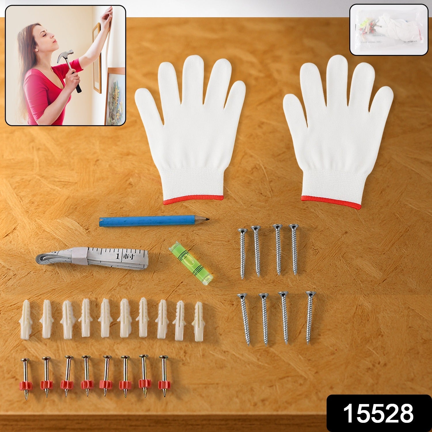 DIY Wall Mounting Kit – Safe & Precise Home Installation Tools Secondary image