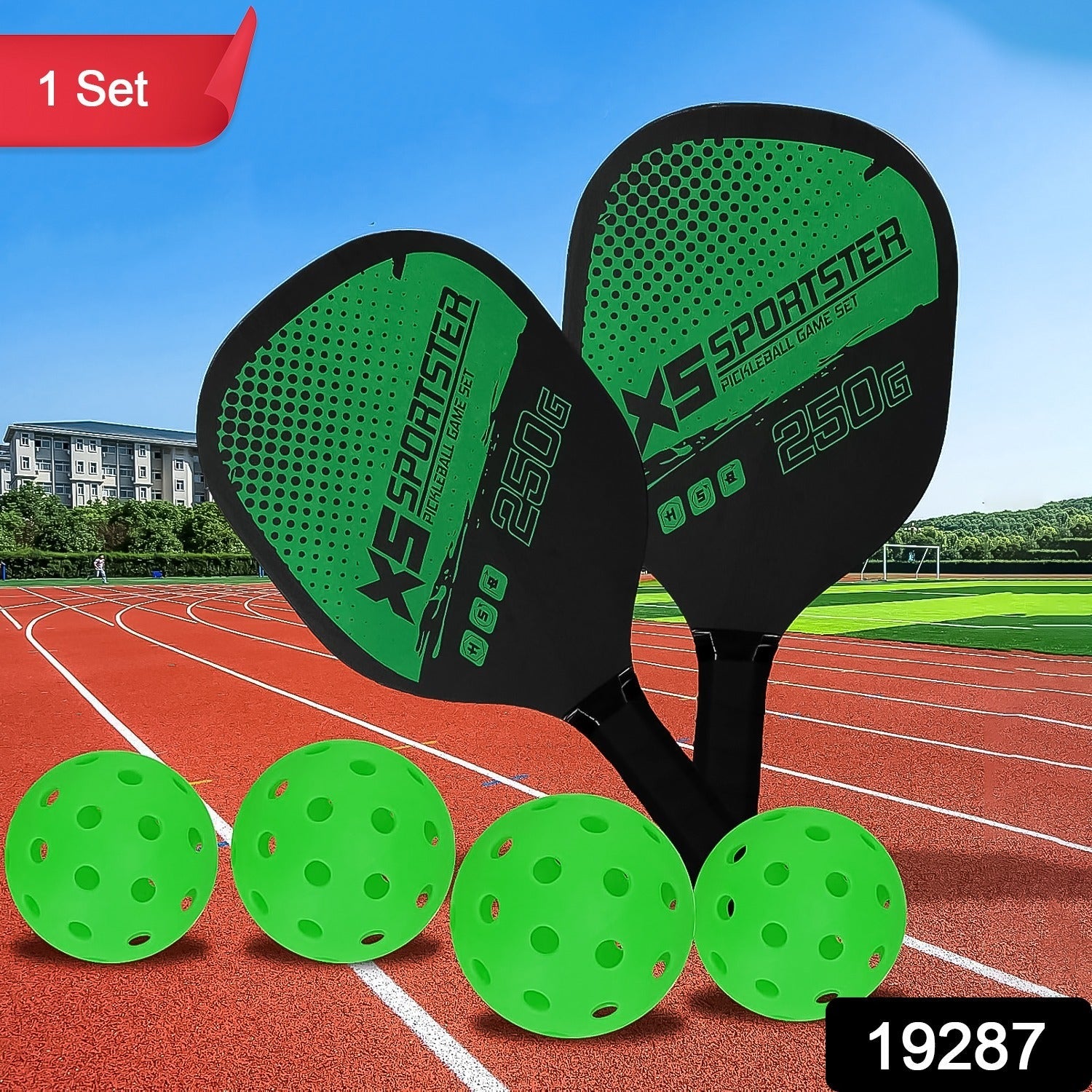 Pickleball Paddle Set – Lightweight 250g Outdoor Game Kit Secondary image