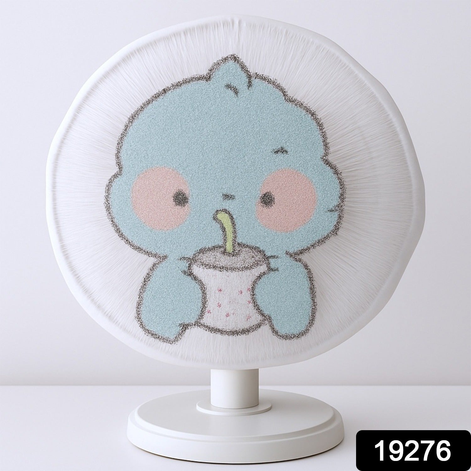 Cartoon Fabric Mesh Fan Cover – Elastic Fit & Child Safe Secondary image