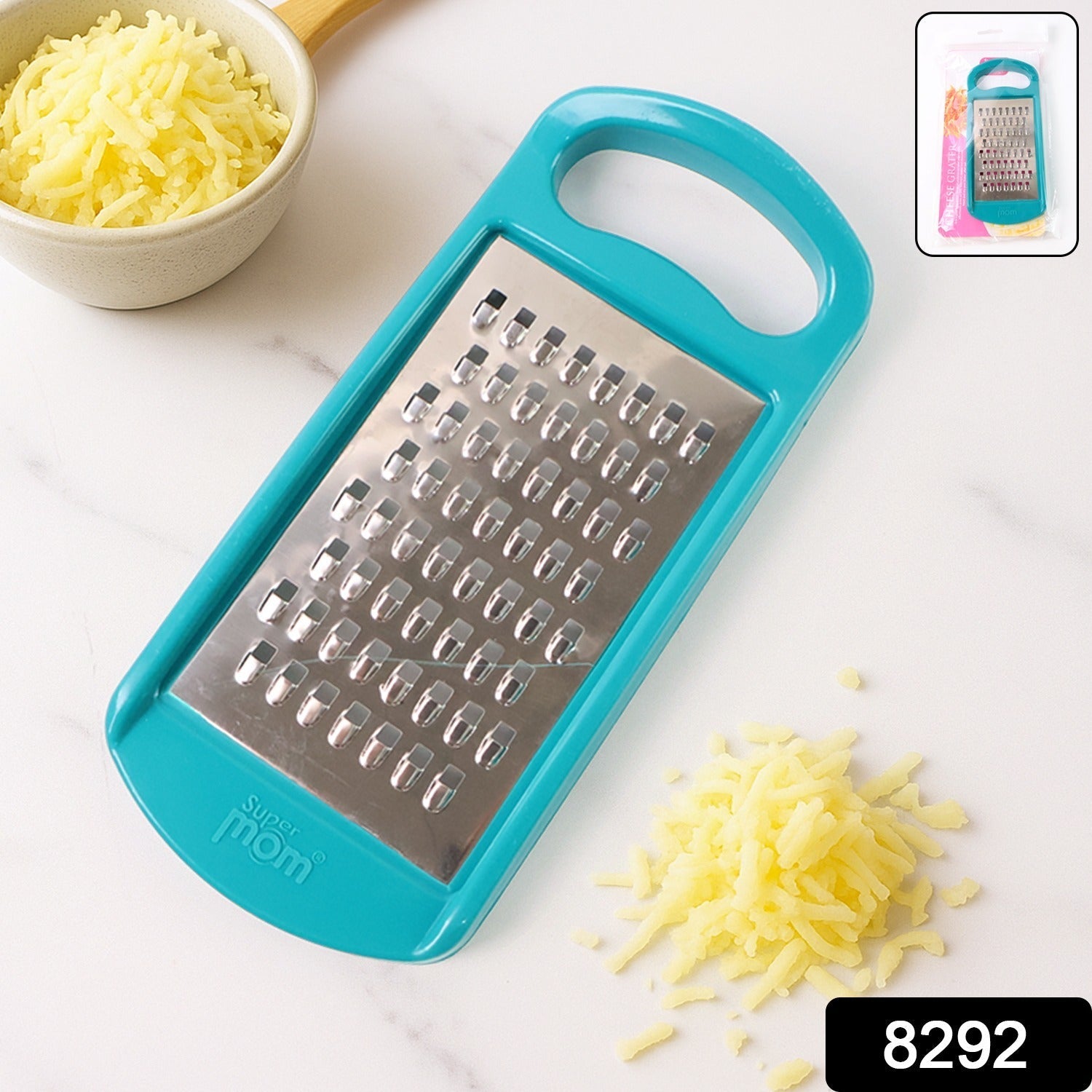 Cheese Grater – Sharp Stainless Steel & Ergonomic Handle Secondary image