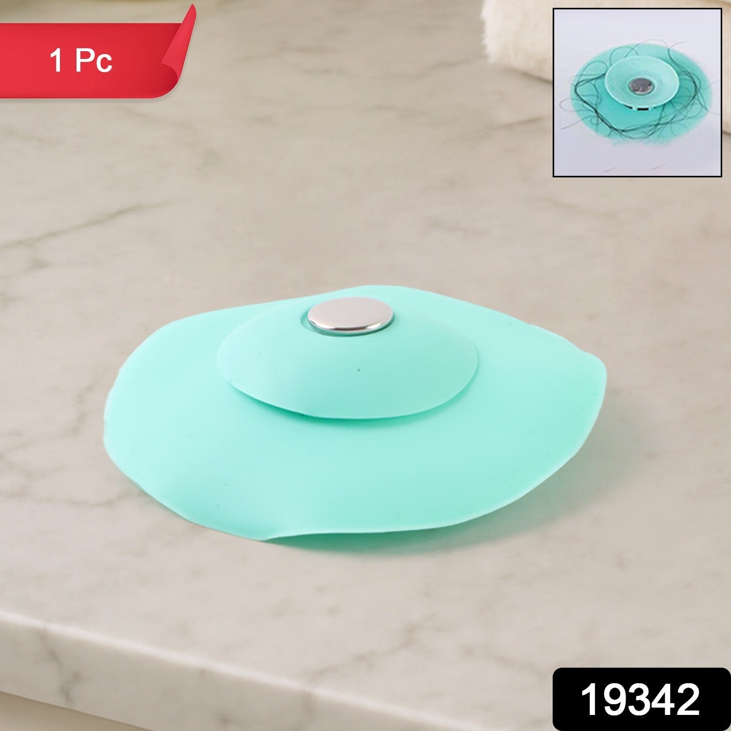 Silicone Sink Strainer – Anti-Clog 2-in-1 Kitchen Drainer & Seal Secondary image