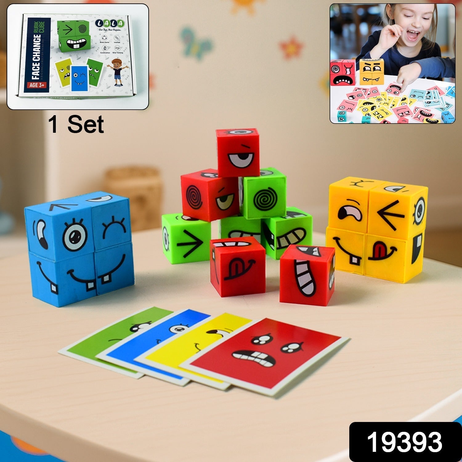 Educational Emotion Puzzle Cube – Develop Emotional Intelligence & Creativity Secondary image