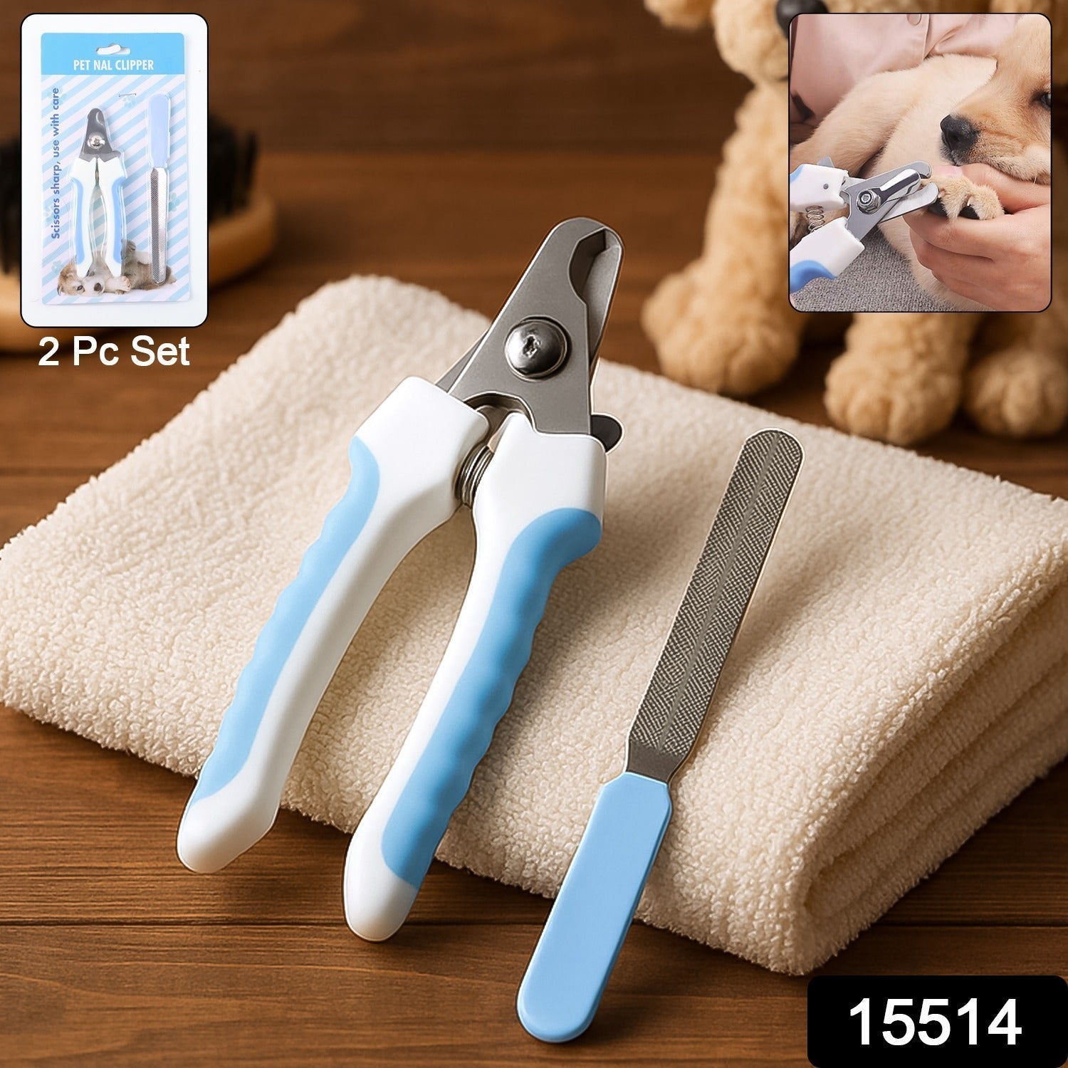 Pet Nail Clipper – Safe & Comfortable Grooming Kit for Dogs & Cats Secondary image