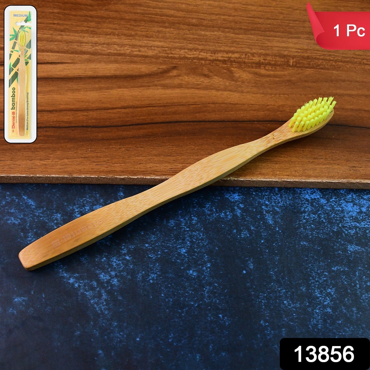 Bamboo Toothbrush – Eco-Friendly Medium Bristles for Gentle Cleaning Secondary image
