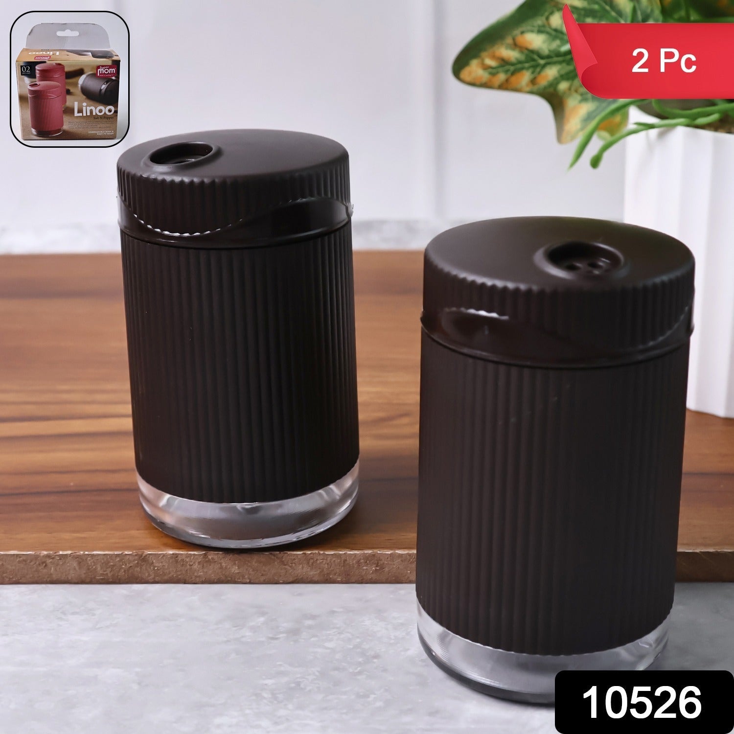 Salt & Pepper Dispenser Set – Unbreakable, Easy Control Secondary image