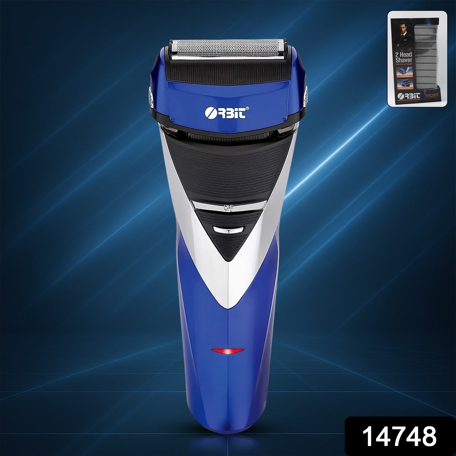 Electric Foil Shaver – Rechargeable Dual Head for Smooth Grooming Secondary image
