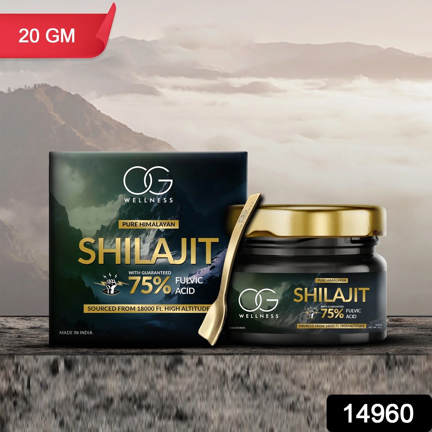 Pure Himalayan Shilajit Resin – Natural Energy & Immunity Booster Secondary image