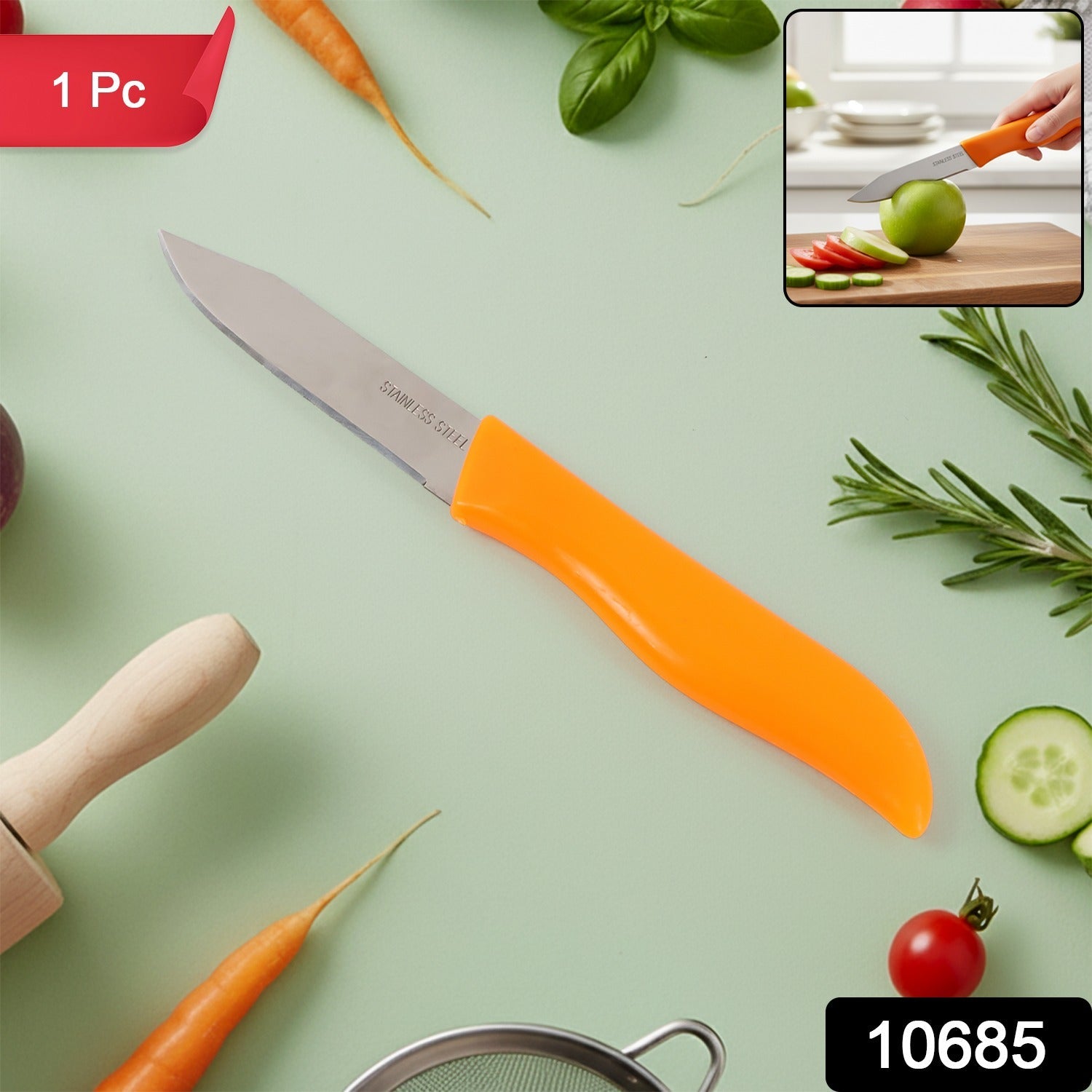 Paring Knife – Ultra-Sharp Stainless Steel Precision Cutter Secondary image