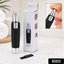 Close-up of the ear and nose hair trimmer showing its precise stainless steel blade.
