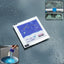 Car windshield wiper detergent powder packet for streak-free cleaning