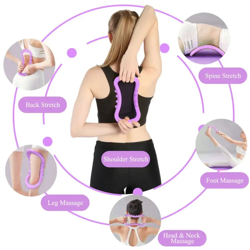 Yoga Ring | Portable Pilates Resistance Ring for Full Body Exercise, Strength & Flexibility Training