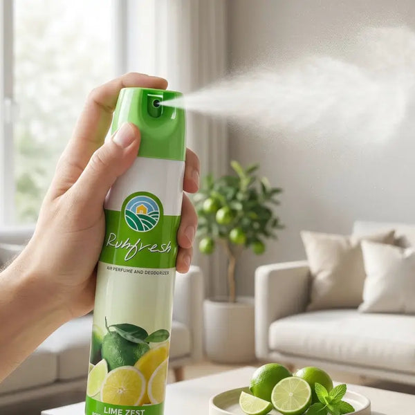 Lime Zest Air Freshener Spray 220ml – Long Lasting Room Fragrance