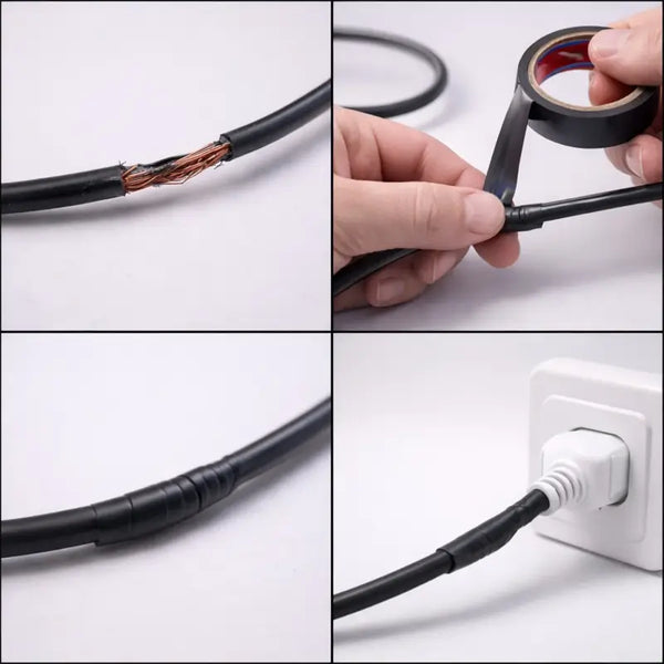 Electrical Insulation Tape – Strong Flexible PVC Adhesive Tape for Wire Repair & Electrical Work
