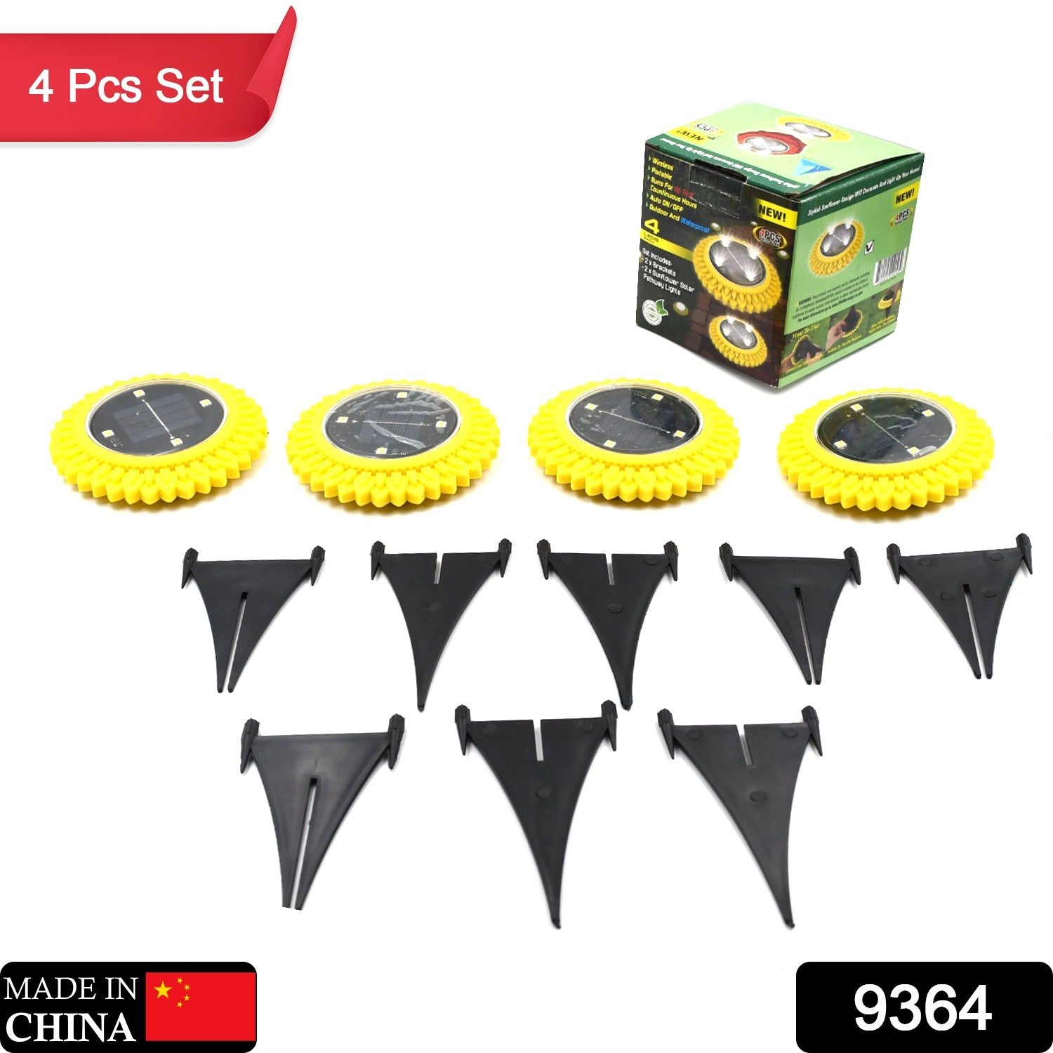 Solar Ground Lights – Waterproof LED Pathway Illumination Secondary image