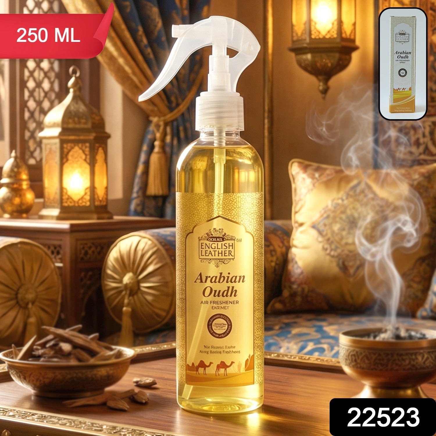 Arabian Oudh Air Freshener – Long Lasting Fragrance for Home & Office Secondary image