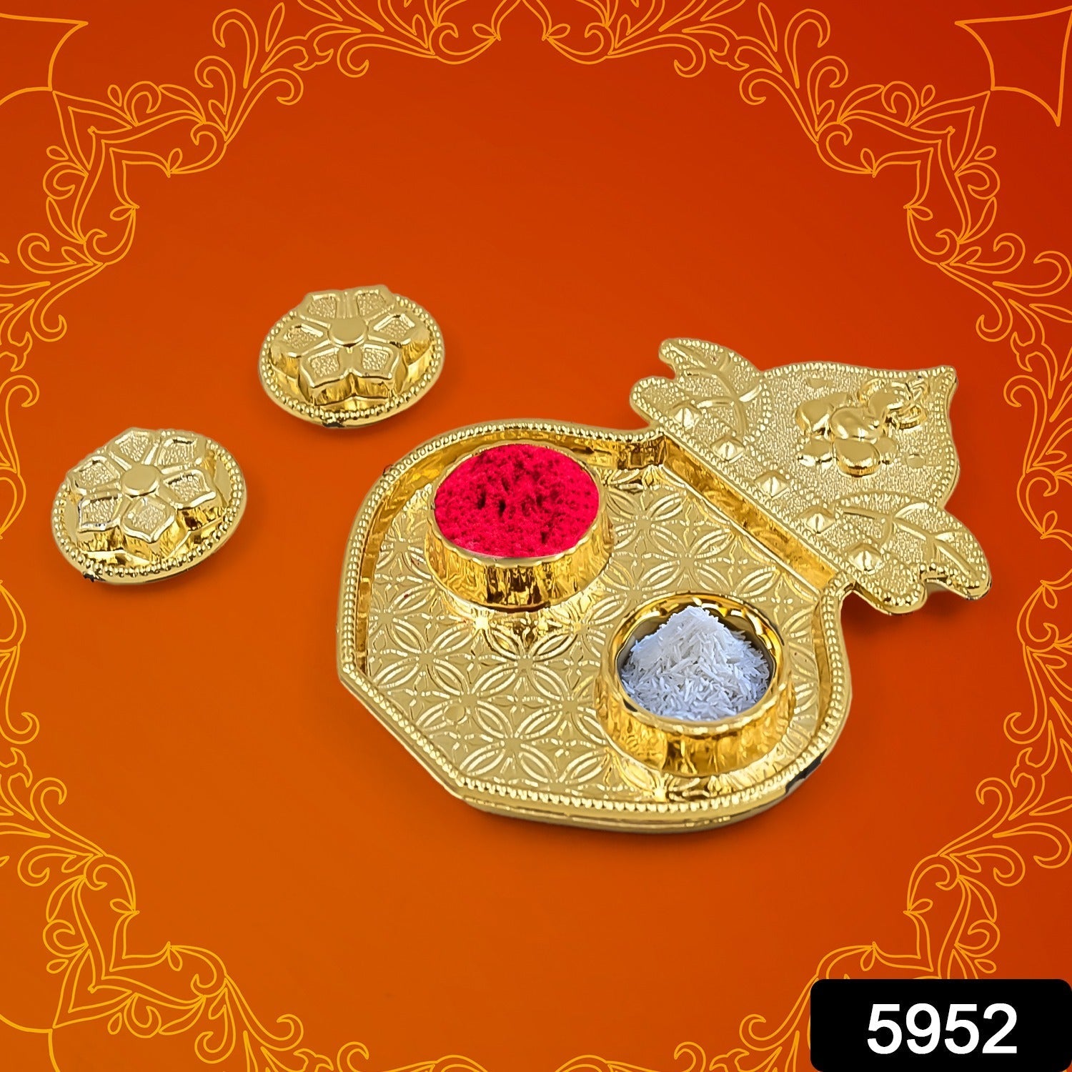 Raksha Bandhan Puja Thali – Kalash Shape Special | Styleva Secondary image