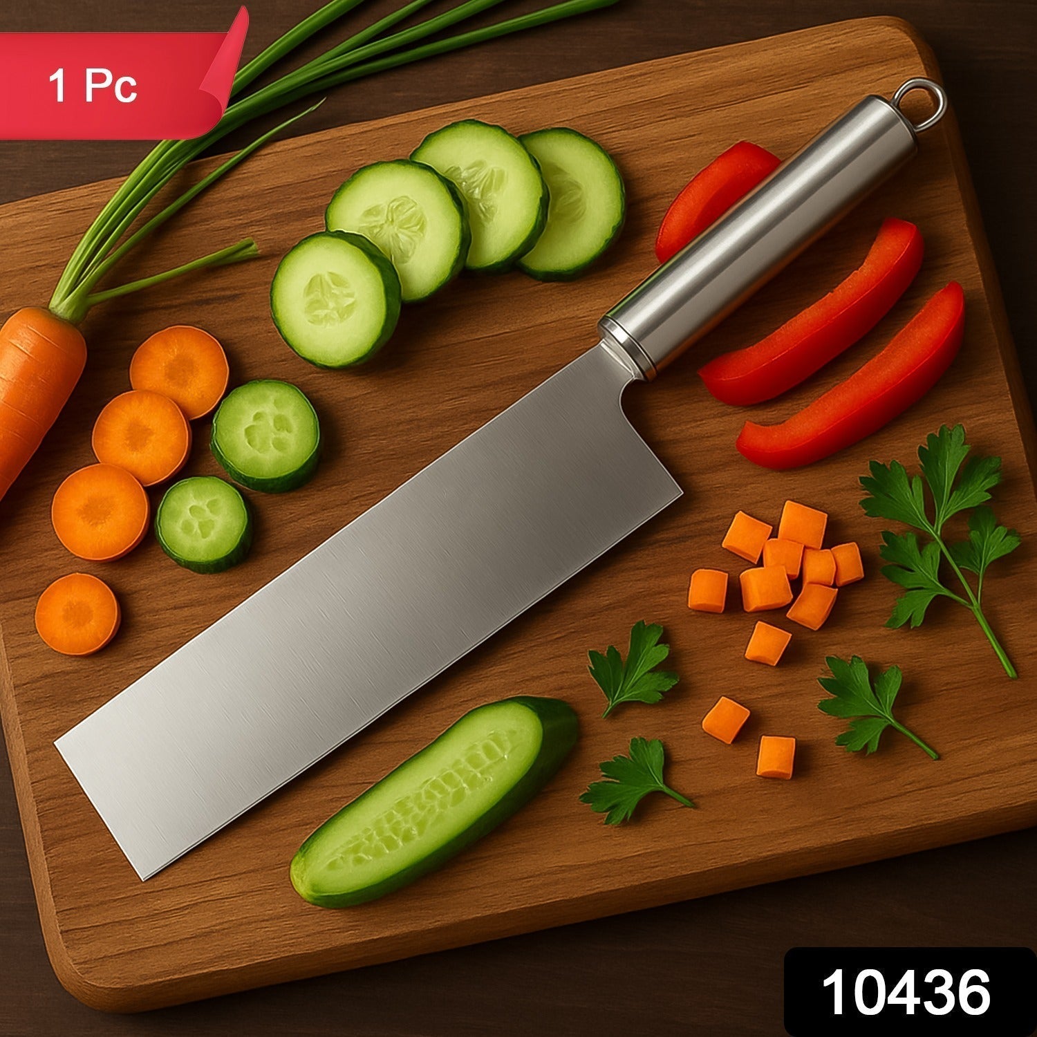 Vegetable Cleaver Knife – Ultra-Sharp Stainless Steel Precision Secondary image