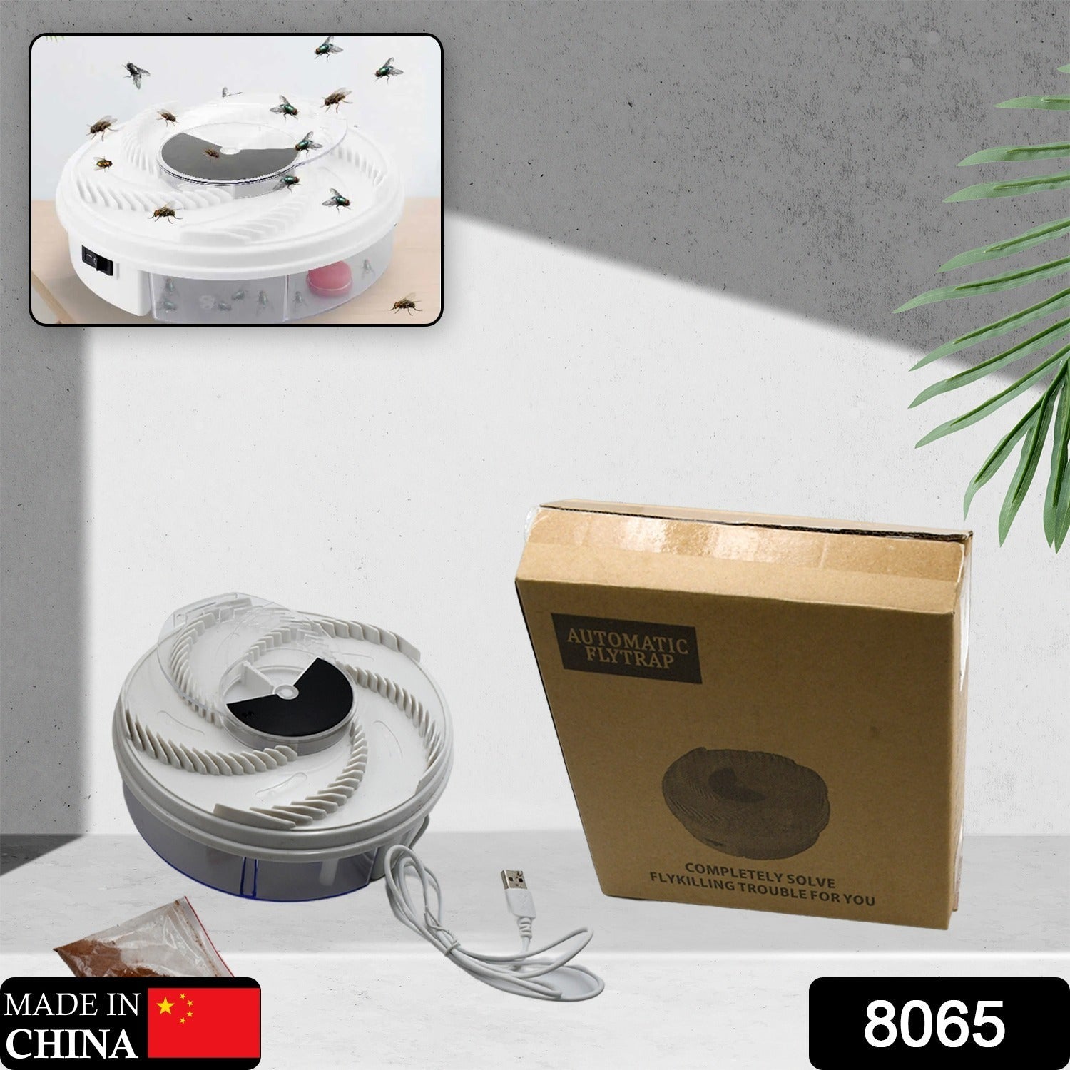 Electric Fly Trap – Automatic Insect Catcher for Home | Velvet Wipe Secondary image