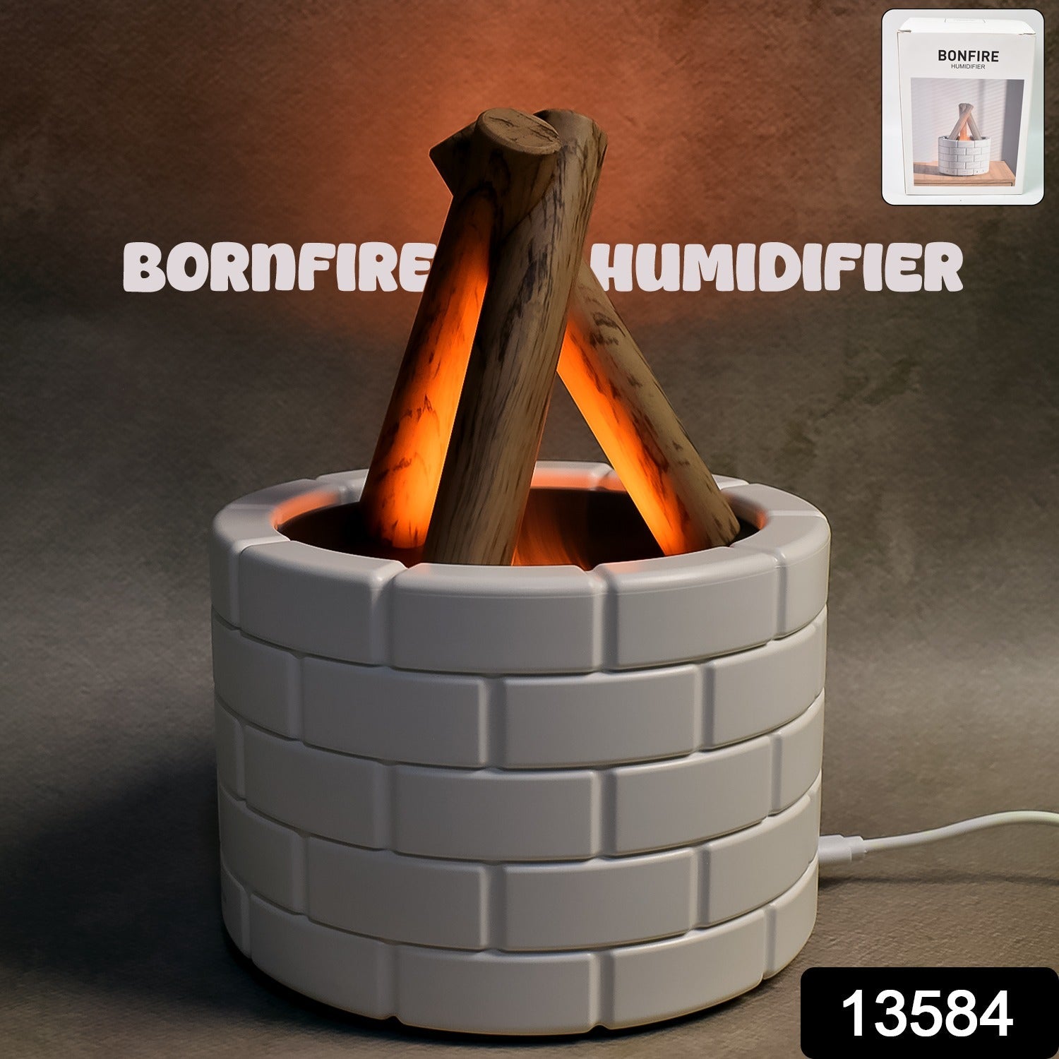 Flame Diffuser – Bonfire Effect Essential Oil Diffuser, 250ml | Airvanta Secondary image