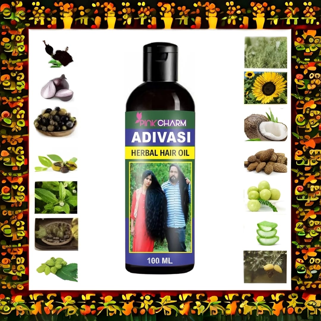 Adivasi Herbal Hair Oil (100 ml) Secondary image