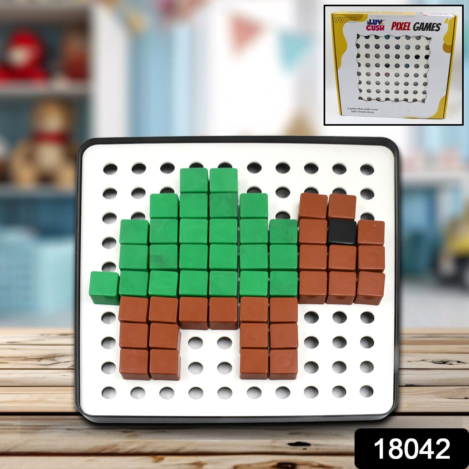 Pixel Cubes Toy – Educational Math & Brain Game for Kids | Dollura Secondary image