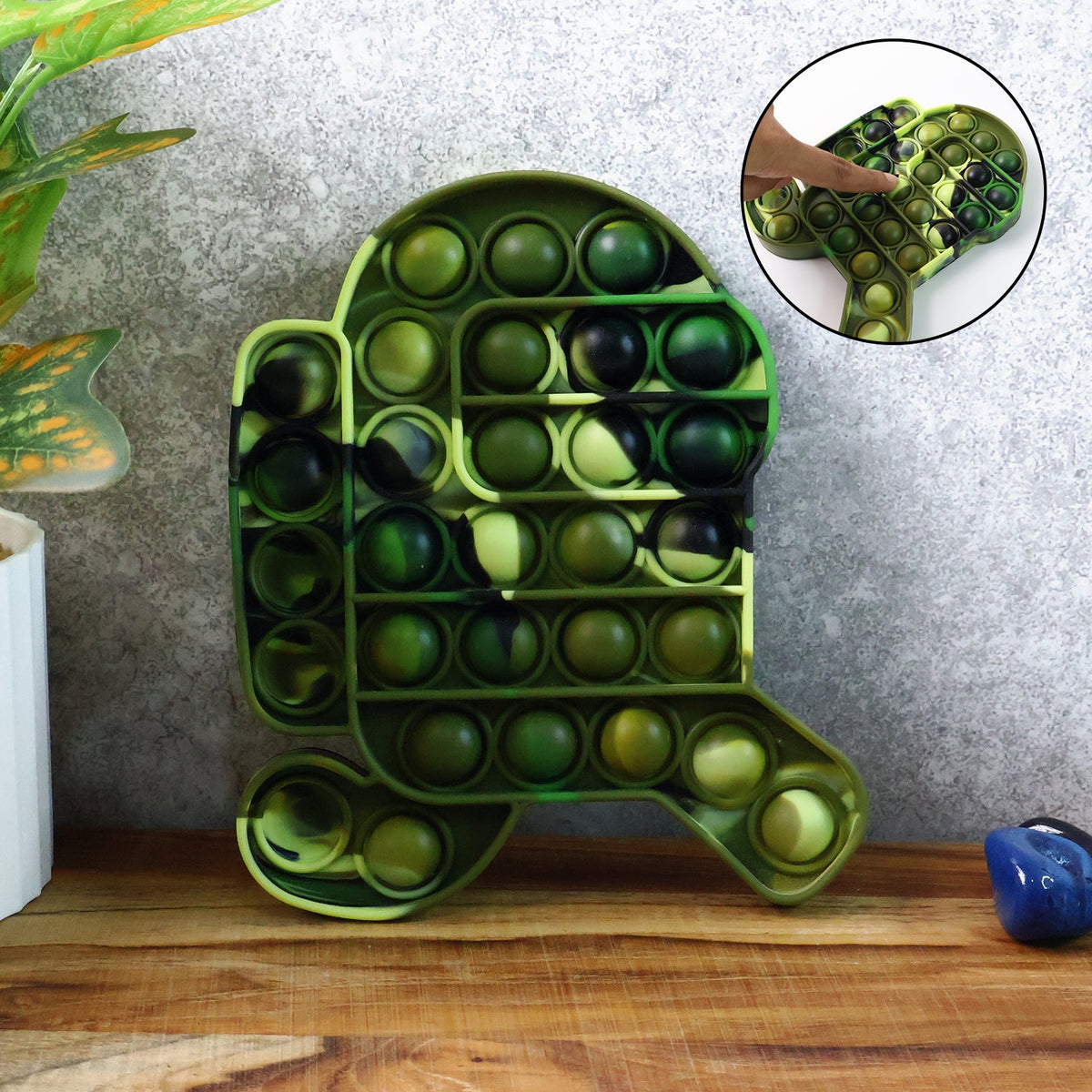 Premium cartoon shape silicone Pop It Fidget Toy designed for stress relief Main image