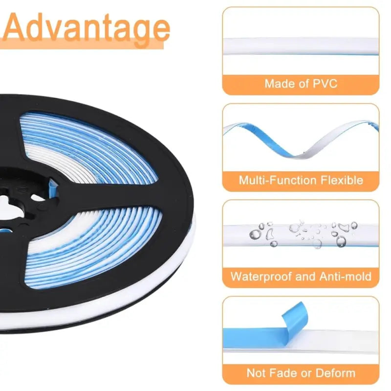 Seam Sealing Tape 6 Meter – Self Adhesive Waterproof Gap Sealing Tape for Kitchen & Bathroom Secondary image