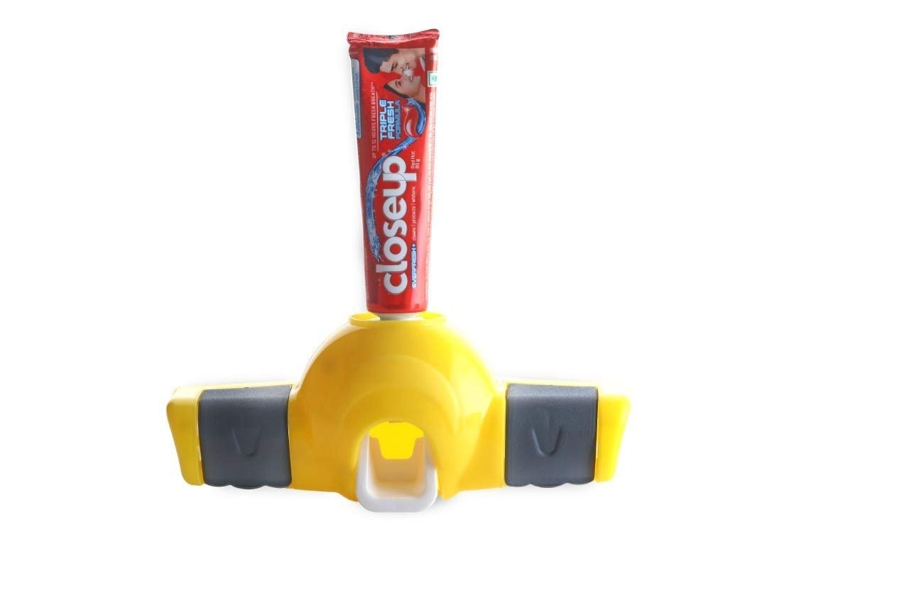 Automatic Toothpaste Dispenser – Wall Mount & Toothbrush Holder | BrushedUp Secondary image