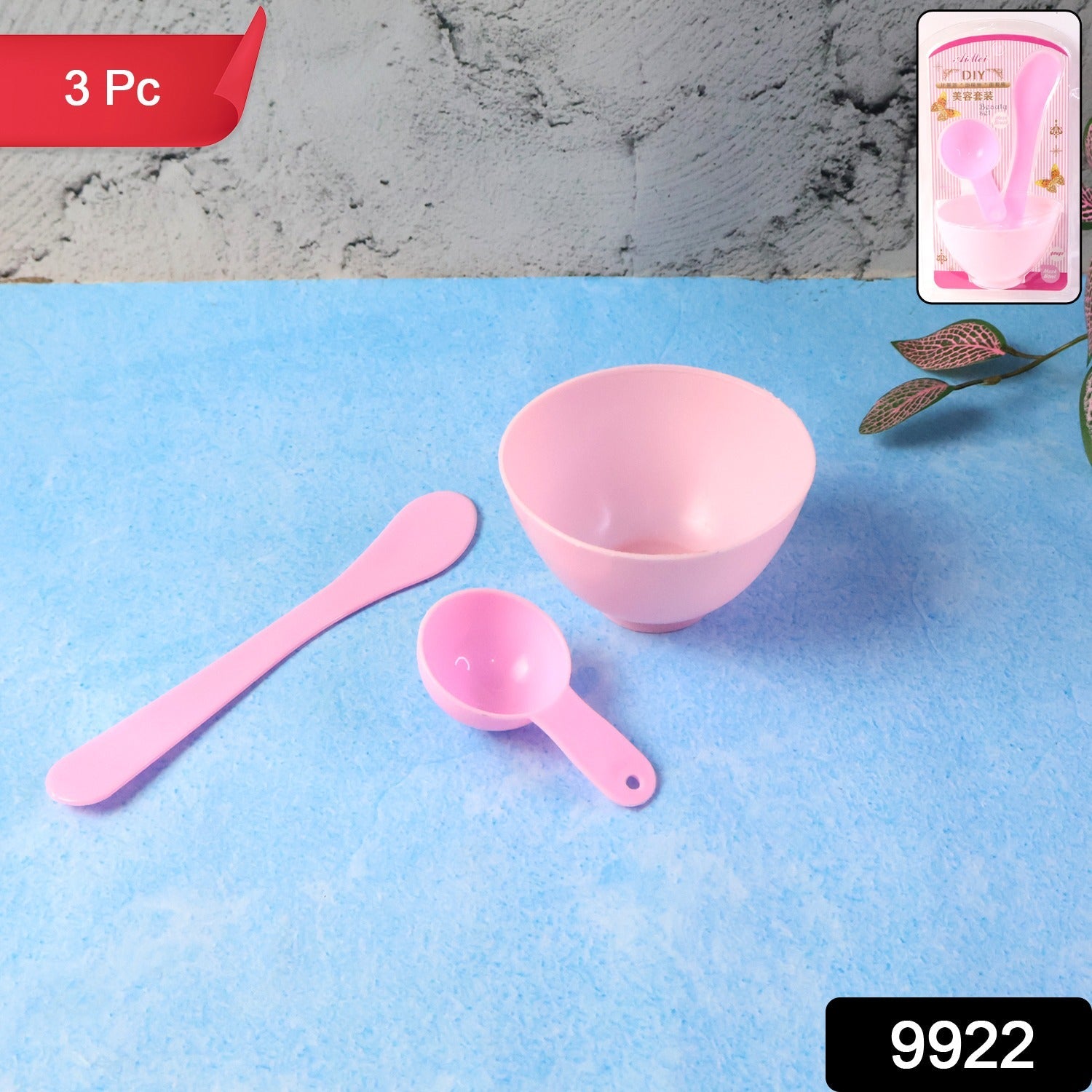 Facial Mask Mixing Bowl Set – Hygienic 3-Piece Skincare Kit Secondary image