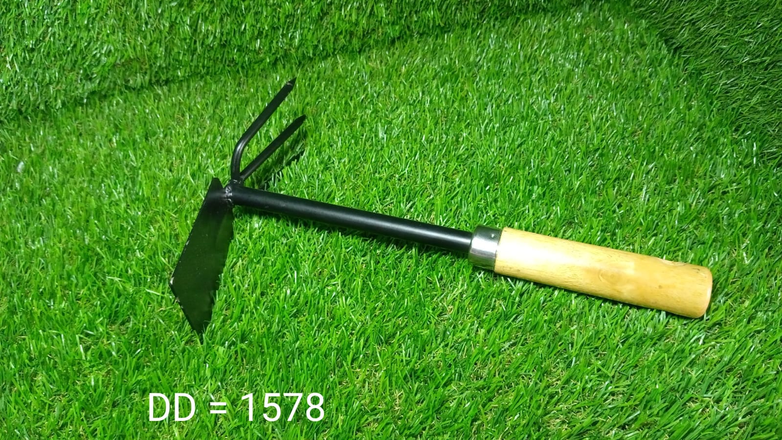 2-in-1 Double Hoe – Carbon Steel Gardening Tool | ToolMate Pro Secondary image
