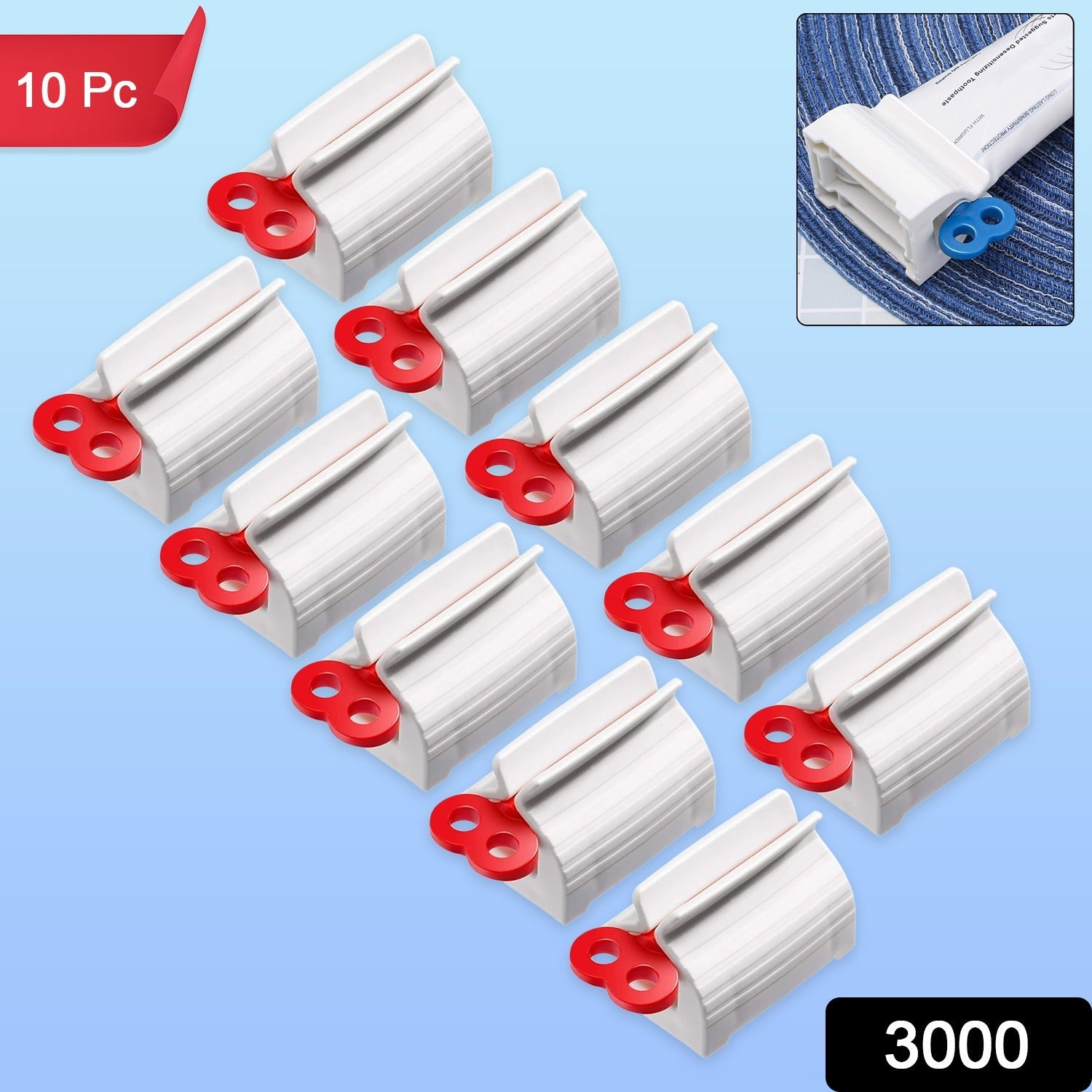 Plastic Tube Squeezer Set – Zero-Waste 10-Piece Dispenser Kit Secondary image
