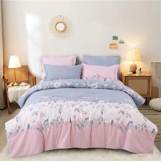 Floral Printed Double Bedsheet Secondary image