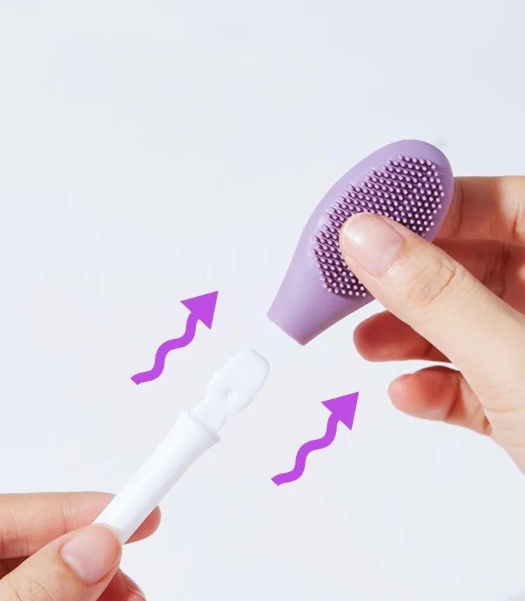 Beauty Silicone Face Mask Brush, Facial Mask Applicator, Makeup Removel Scrubber, Lips Face Cleansing Exfoliating Brush And Body Butter Applicat Secondary image