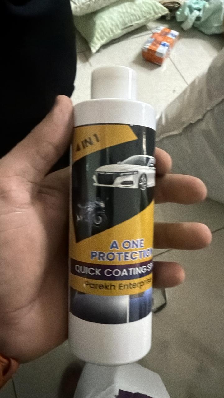 "4 in 1" multipurpose automotive detailing spray (Pack of 1) Secondary image
