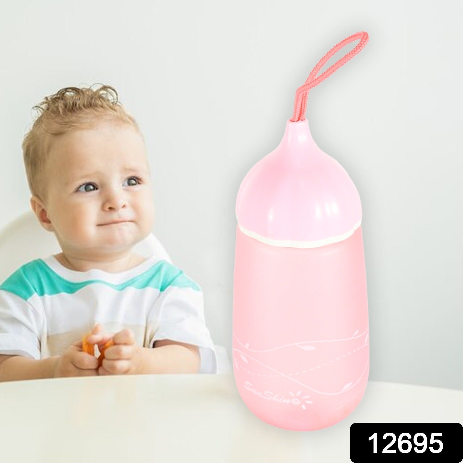 Plastic Water Bottle – Unique Shape, Leakproof 550 ML | Own Hydrate Secondary image