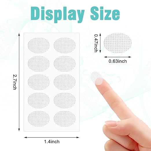 Earlobe support patches for heavy earrings Secondary image