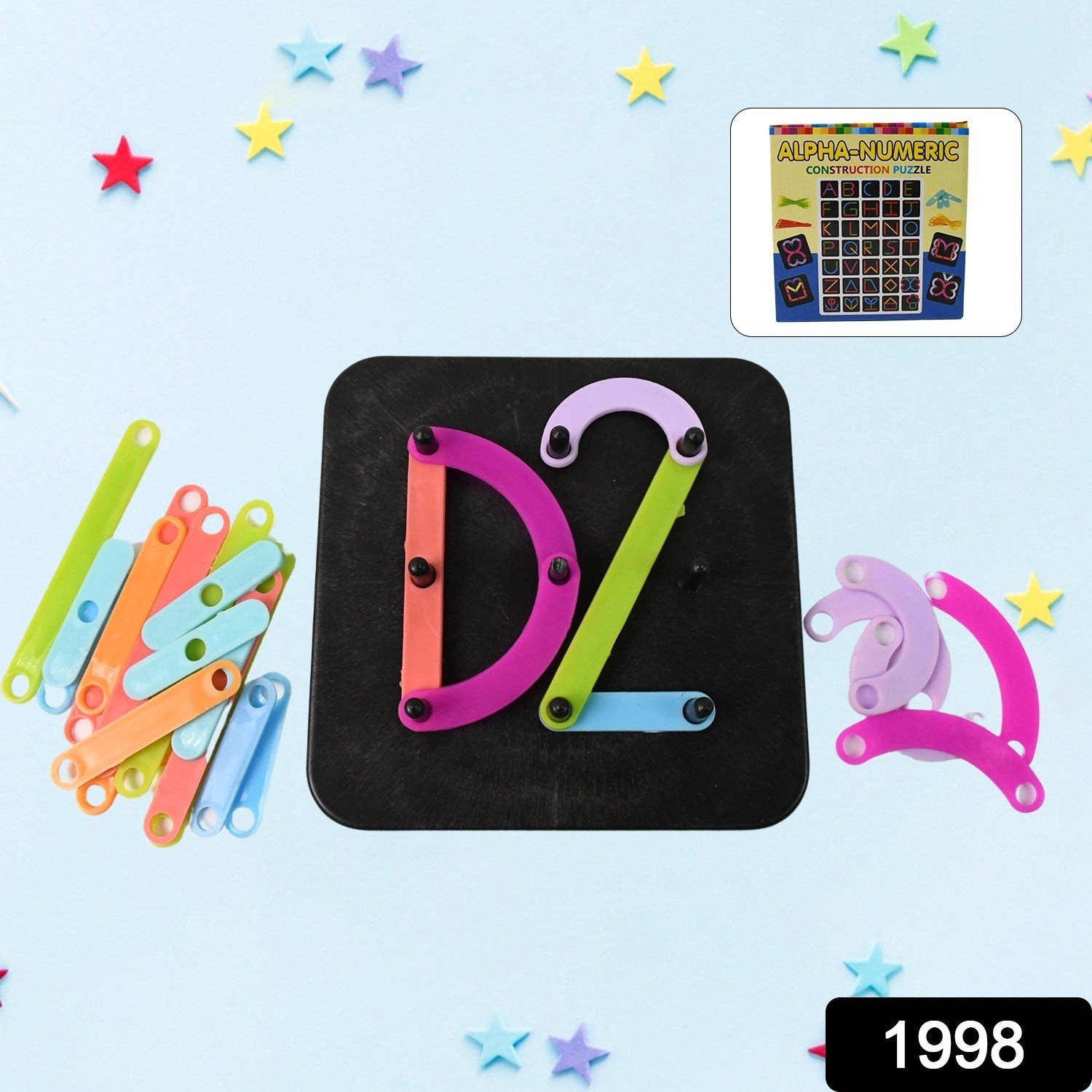 Alphabet Numeric Puzzle – Educational Toy for Kids | Inventive Play Secondary image