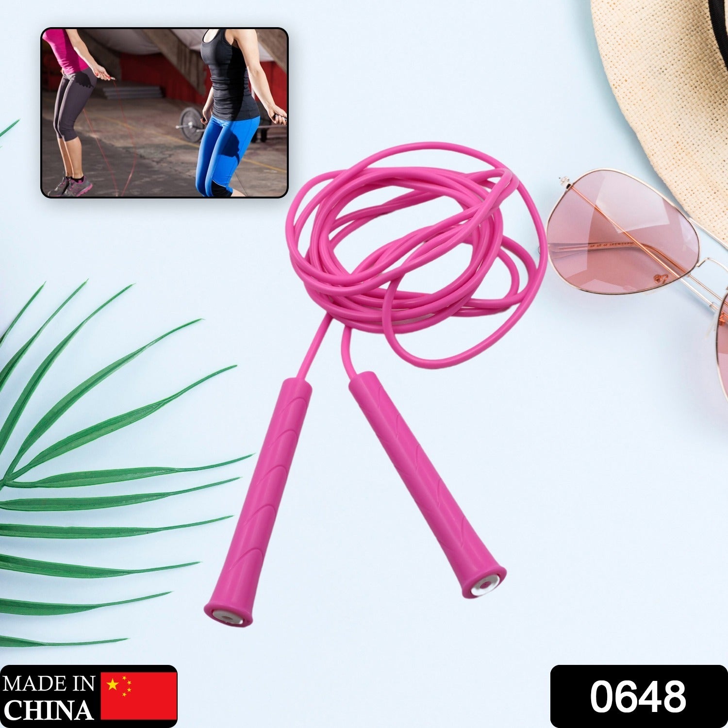 Adjustable Jump Rope – High-Speed Fitness & CrossFit | FitFuzion Secondary image