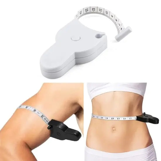 Body Measuring Tape – Retractable 150 cm Measuring Tape for Waist, Body & Fitness Measurements