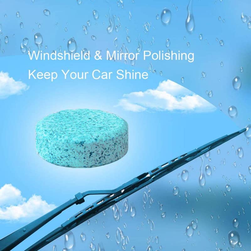 Car Windshield Glass Cleaner Tablets Wash (Pack of 10) Secondary image