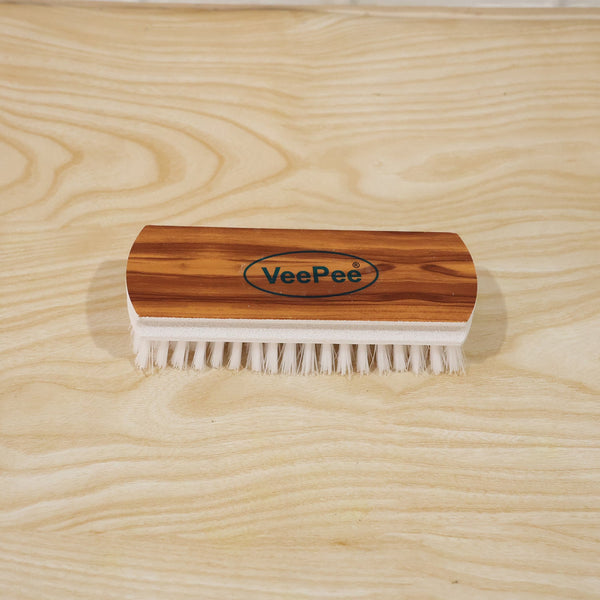 Handle detail of VeePee heavy-duty cloth washing brush