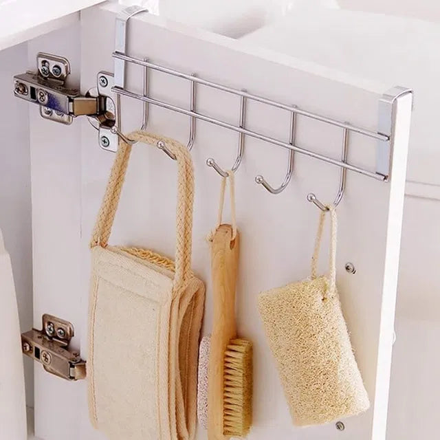 Stainless Steel Over the Door Hook Hanger Secondary image