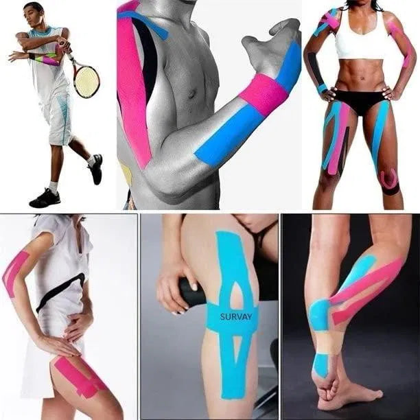 Kinesiology Tape Adhesive for Muscle Pain Relief Secondary image
