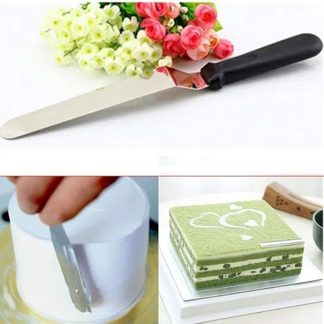 8-Inch Stainless Steel Cake Knife/Spatula Secondary image