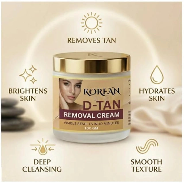 Korean D-Tan Removal Face Cream ( Pack of 1) Secondary image